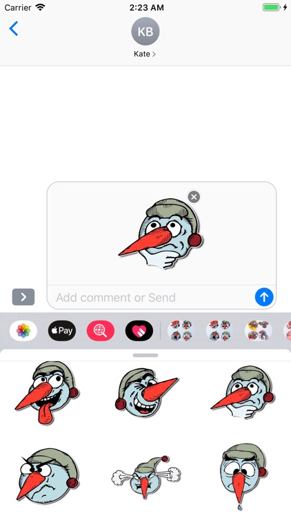 Snowman Stickers screenshot-4