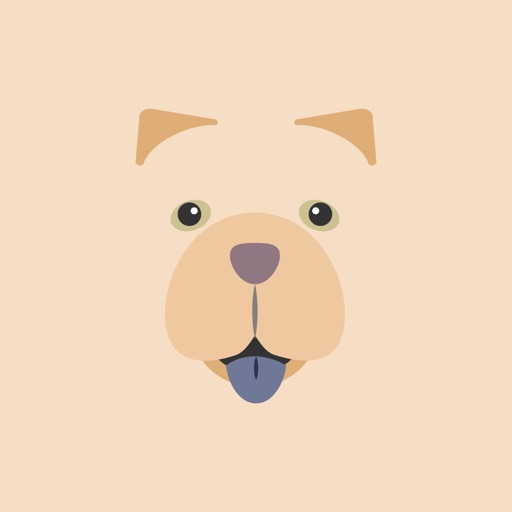 Peach the Chow Chow Stickers