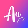 Fonts + Keyboard Backgrounds - iPhoneアプリ