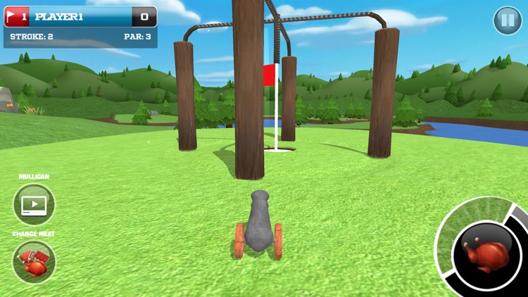 Meat Cannon Golf screenshot-3