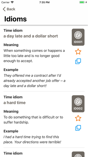 English Time Idioms(圖2)-速報App