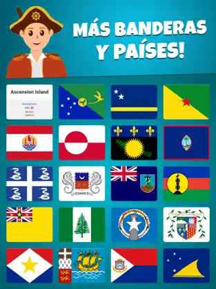 Screenshot 5 Banderas del Mundo 2: Mapa iphone