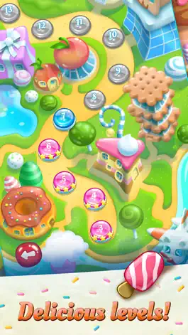 Game screenshot Nyan Cat: Candy Match apk