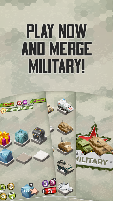 Merge Military Vehicles Tycoon screenshot 5