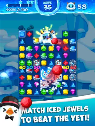 Capture 3 Jewel Ice Mania: Match3Puzzle! iphone