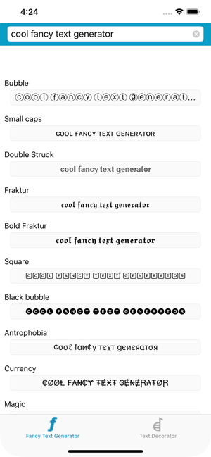 Cool Text Font Generator