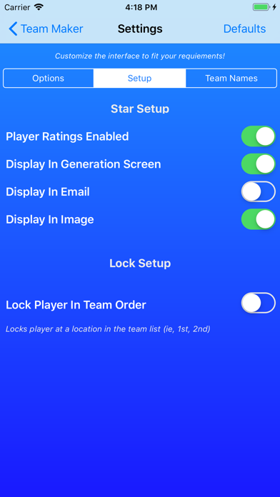 Team Maker Pro Screenshot 7