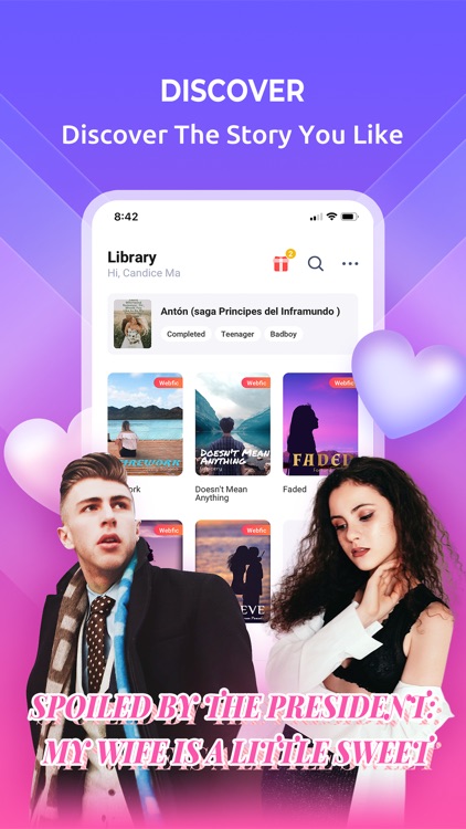 Webfic-Make Reading Fantastic screenshot-3