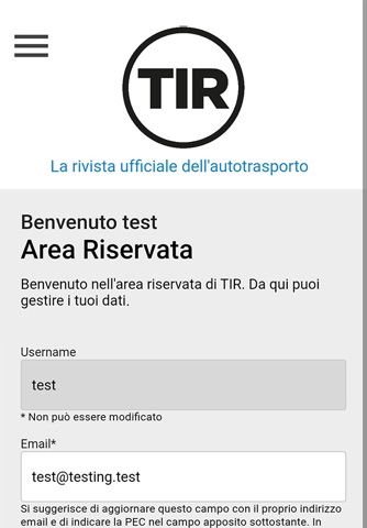 Rivista TIR - náhled