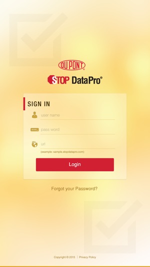 STOP DataPro®