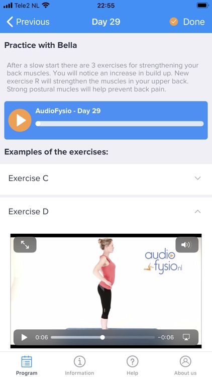 AudioFysio Lower Back Pain App screenshot-9