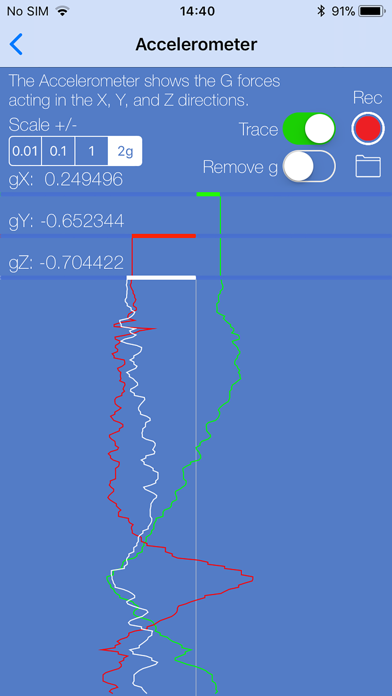 Sensor Play - Data Recorder Screenshot 2