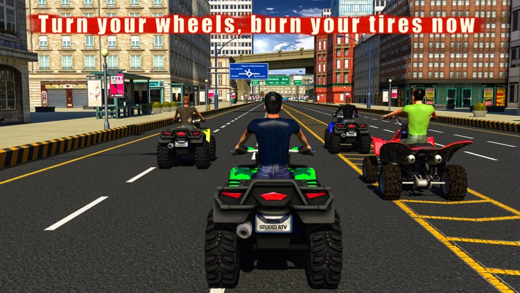Quad Bike Racing and Drifting