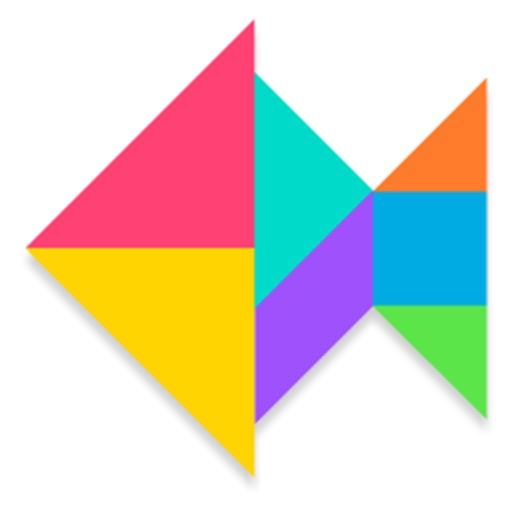 Tangram Puzzle-Fun jigsaw Icon