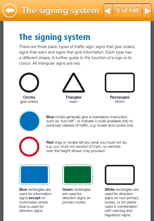 UK Road & Traffic Signs Lite screenshot 3