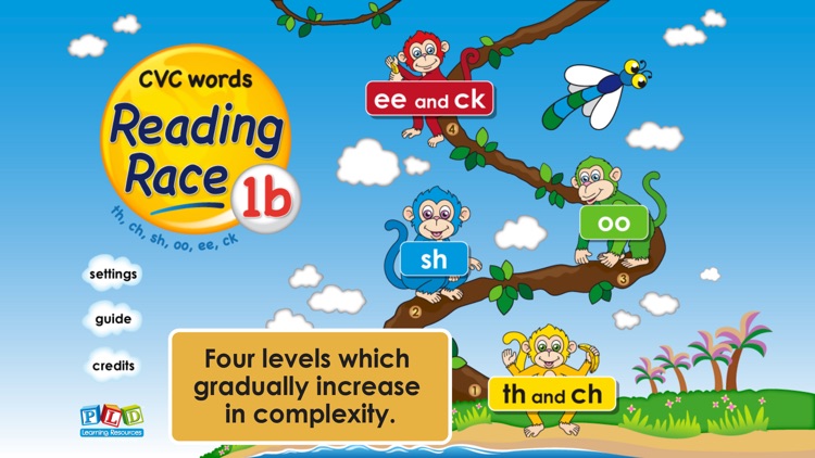 Reading Race 1b: sh, ch words