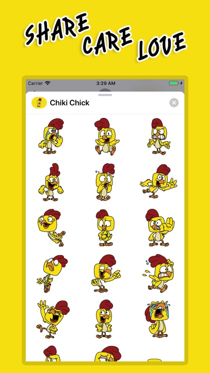 Chiki Chick Stickers screenshot-3