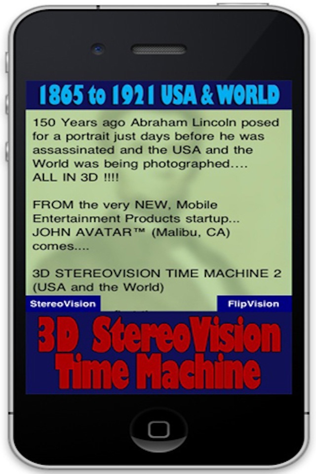 3D STEREOVISION TIME MACHINE 2 screenshot 2