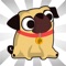 "aMAZEing Pug" is a maze based game where you control the bone and you must find your way to one cute, hungry little pug