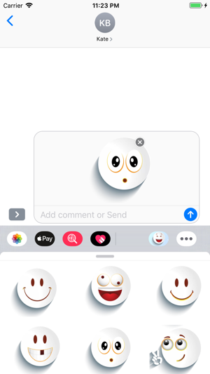 White Face Emojis(圖2)-速報App