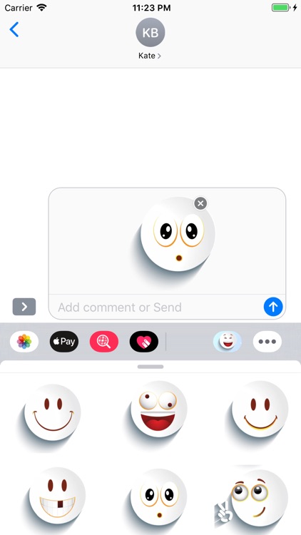 White Face Emojis