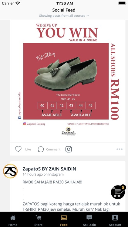 zapatos shoes zain saidin