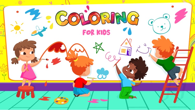 Coloring Book for Kids Game 2+ screenshot-7