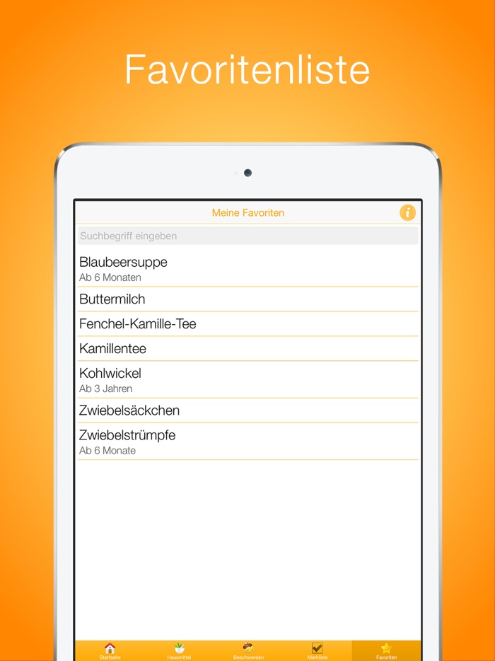 Hausmittel für Kinder
