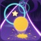 In Crazy Rubber Ball Jump game you have to jump inside the rings and pick up stars and collect the largest number of them to win, in case you do not jump inside the ring you will lose