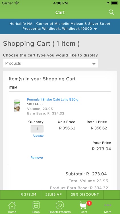 Herbalife POS screenshot-7