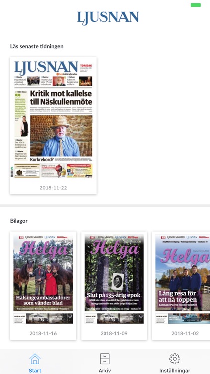 Ljusnan E-tidning By Bonnier News Local AB