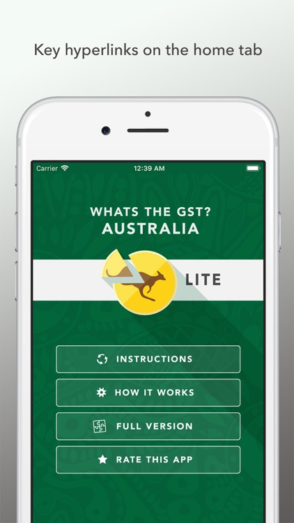 Whats the GST? AU LITE