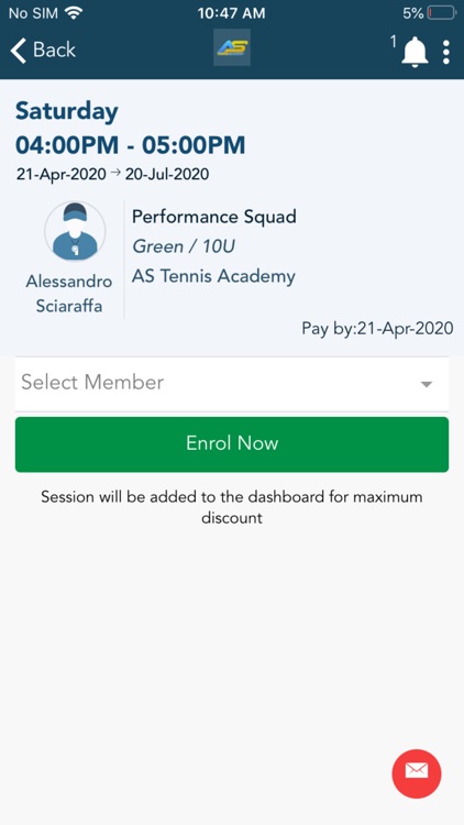 AS Tennis Academy screenshot-3
