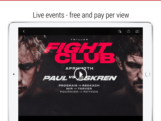 iPad Image of FITE - Boxing, Wrestling, MMA