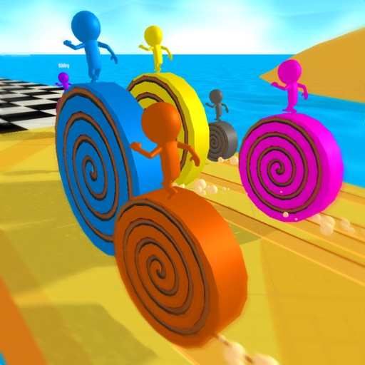 Spiral Run 3D Icon