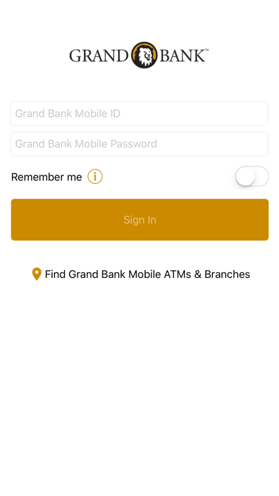 How to cancel & delete Grand Bank Mobile Banking App from iphone & ipad 1