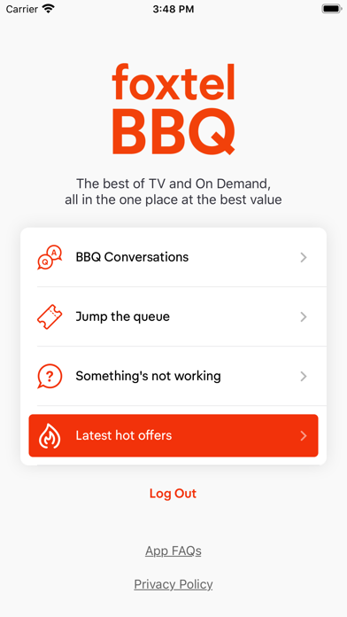 Foxtel BBQ Appのおすすめ画像1