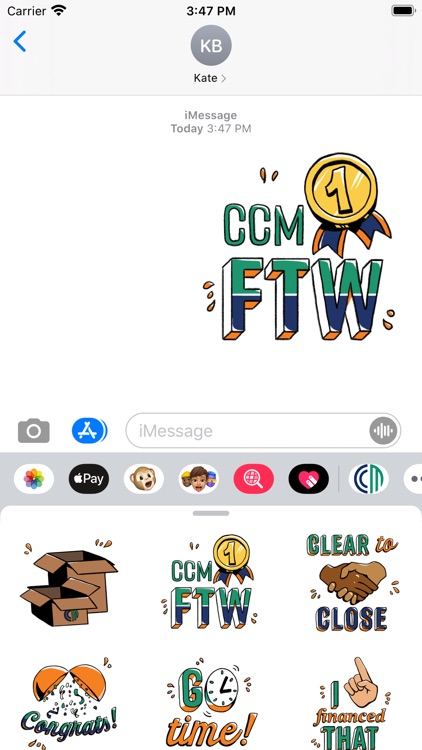 CCM Stickers