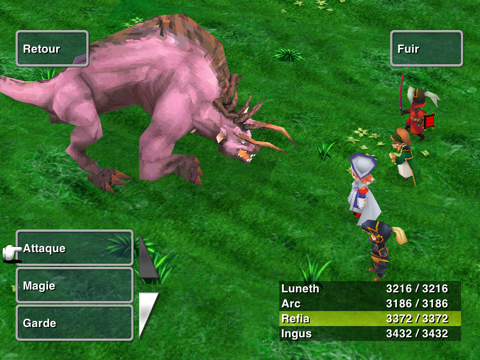 FINAL FANTASY III for iPad(3D) screenshot 3