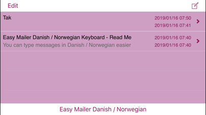 How to cancel & delete Easy Mailer Danish / Norwegian from iphone & ipad 4