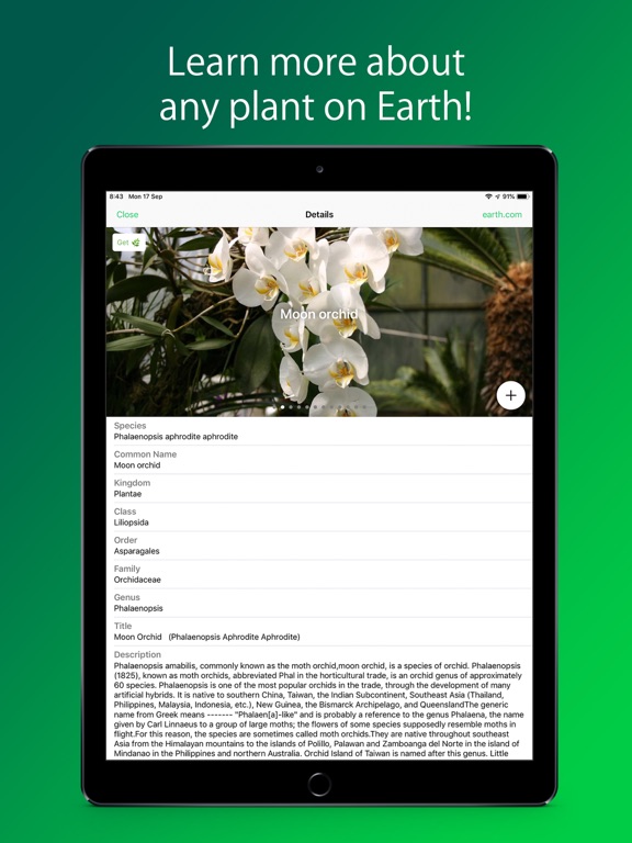 PlantSnap Pro: Identify Plants Screenshots