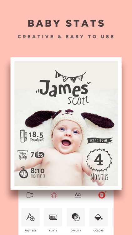 Baby Story - Pics Editor