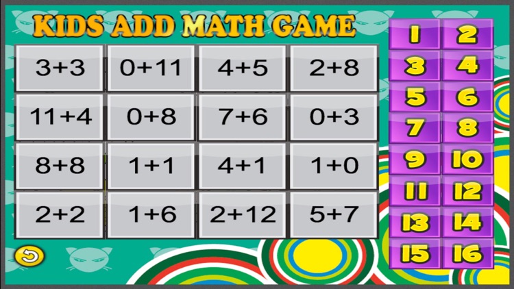 Kids Add Math Game