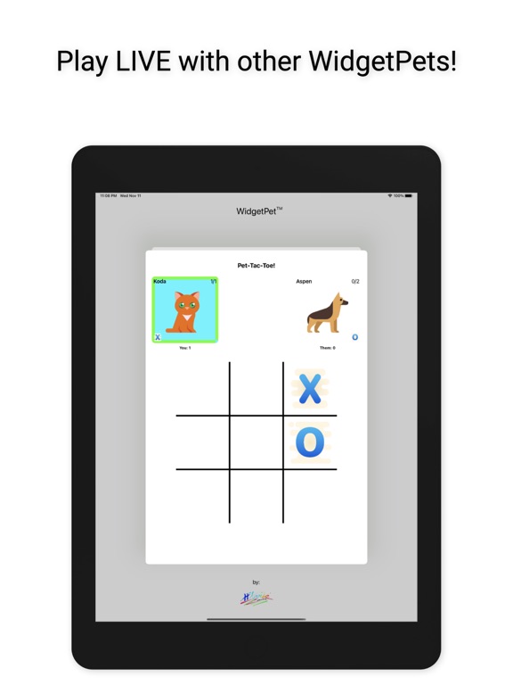 iPad Image of WidgetPet!