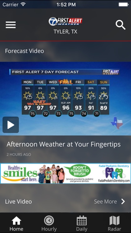 KLTV First Alert Weather