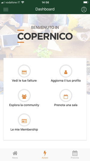 Copernico Mobile App