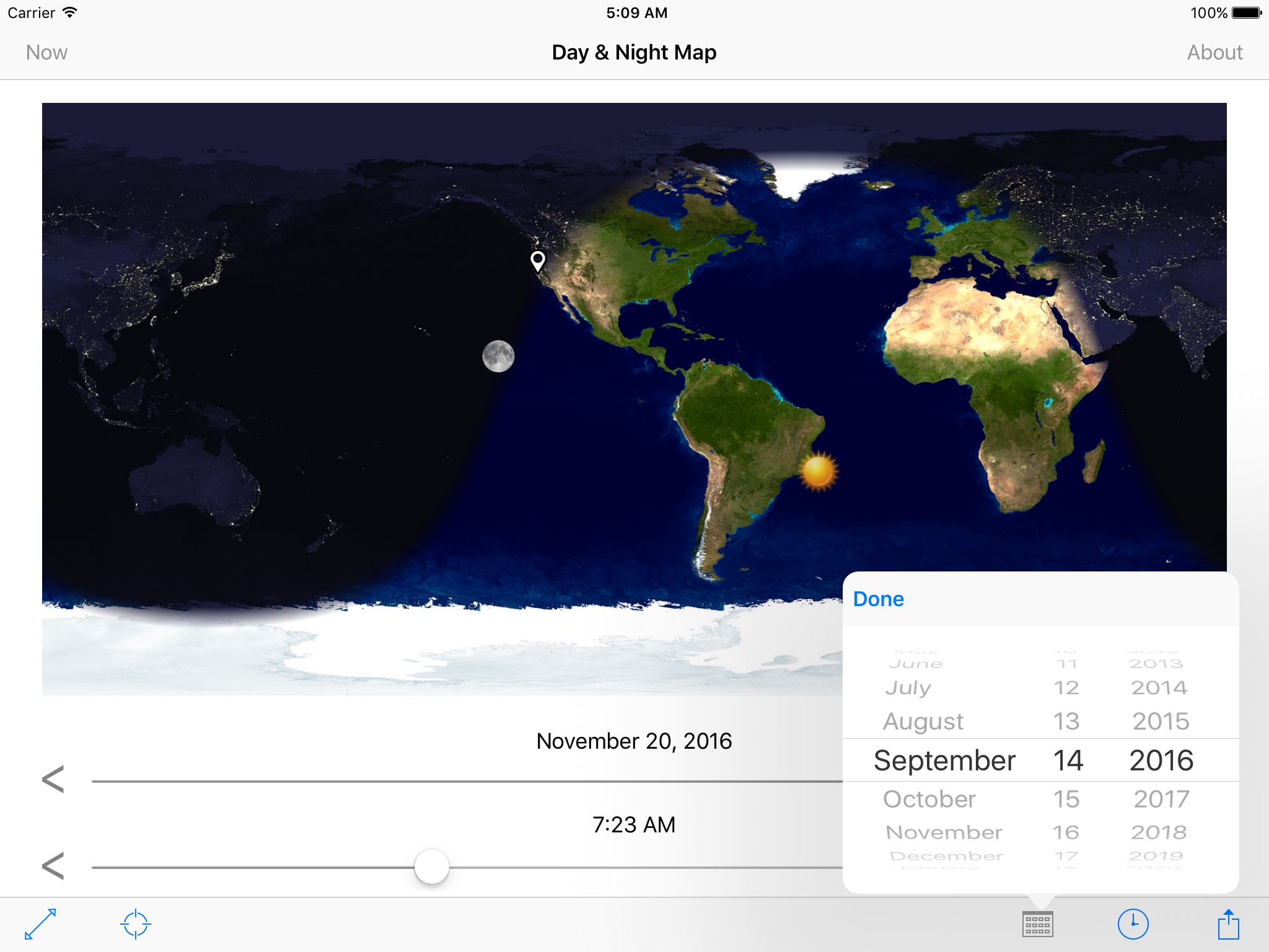 Day & Night Map screenshot 2