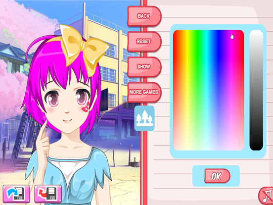 Girls Anime Avatar Creator screenshot 3