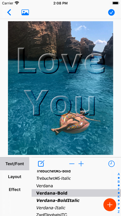 Crystal Text Screenshots