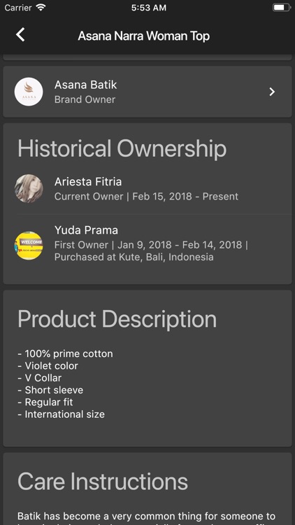 authORIzed product screenshot-3